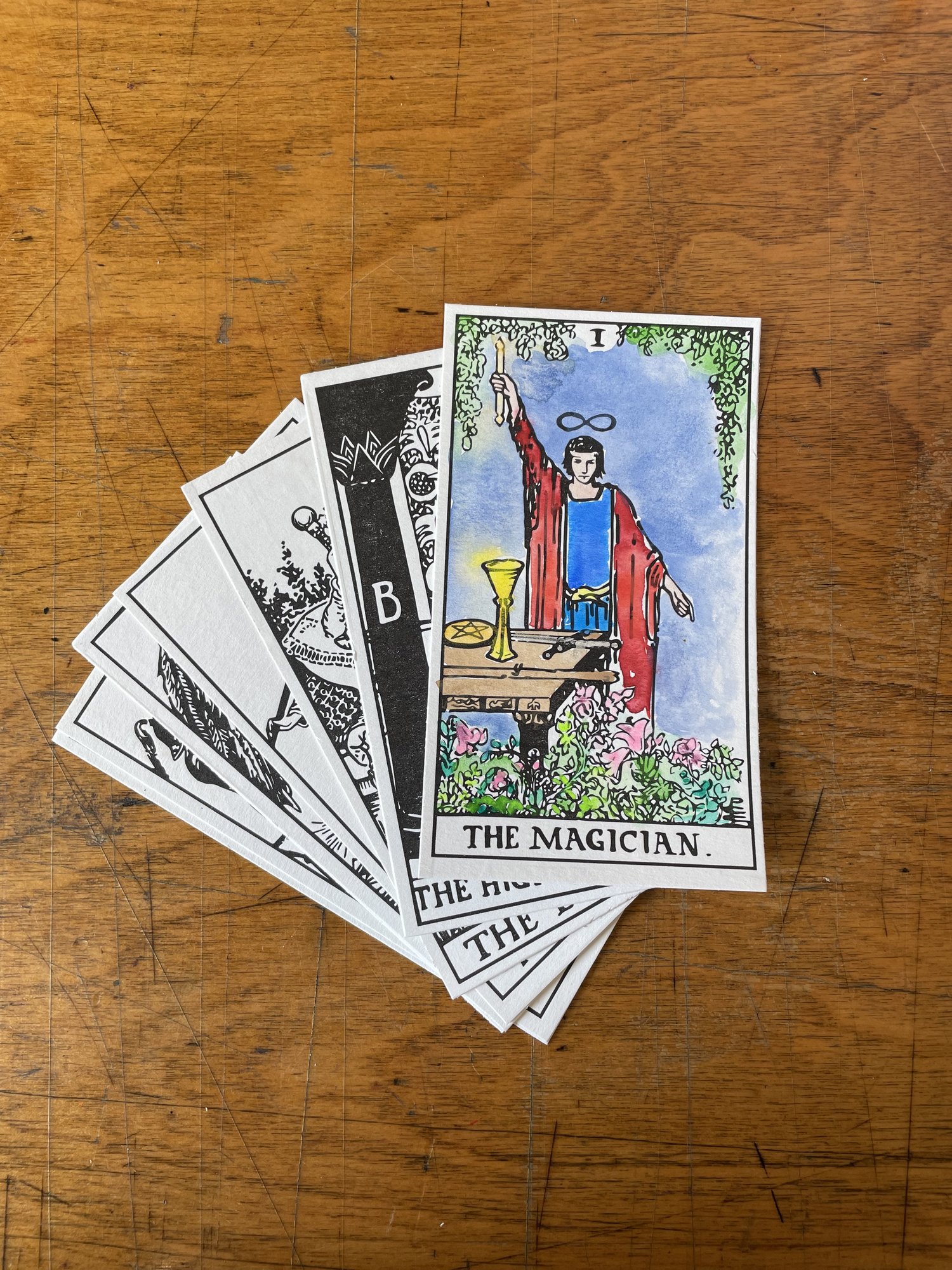 Watercolor Tarot Cards — The Aesthetic Union