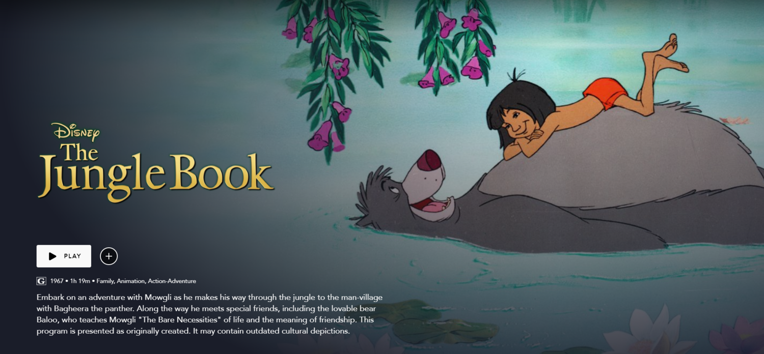 Review Disney S The Jungle Book 1967 Disnerd Movie Challenge
