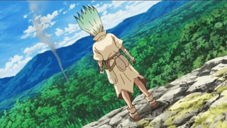 Dr Stone Episode 4 The Weeb Nation