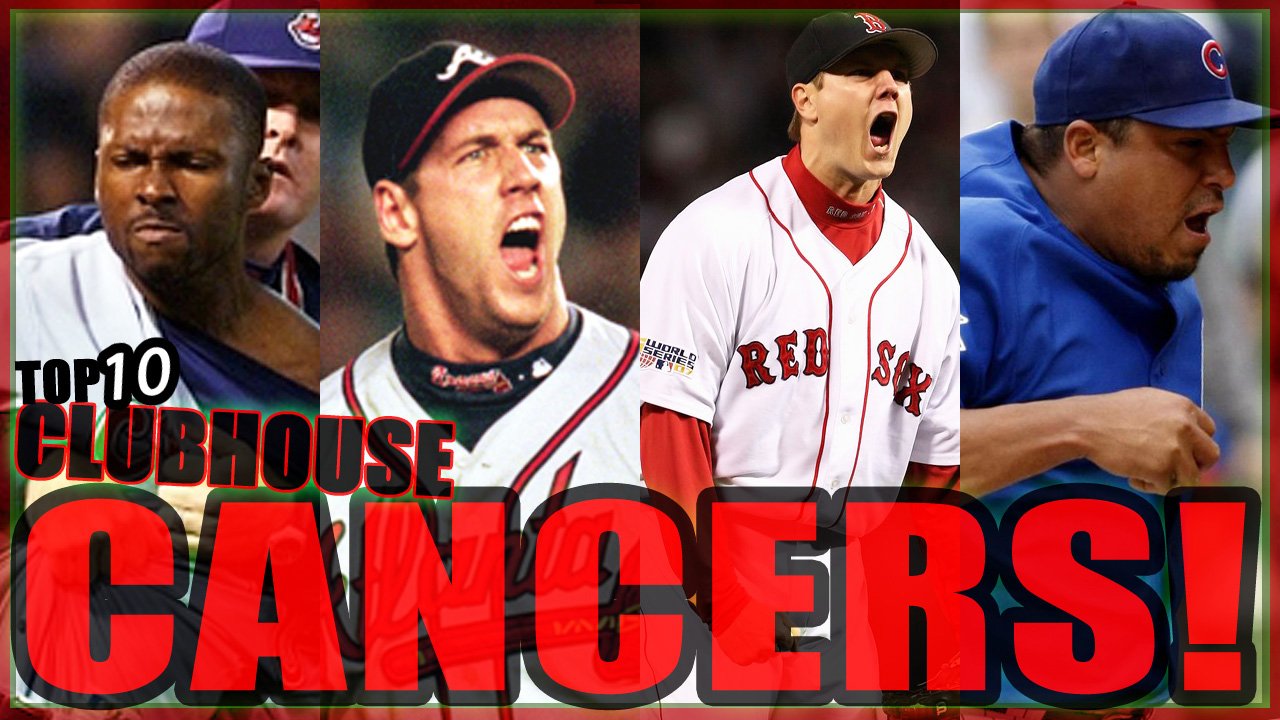 Top 10 MLB Clubhouse Cancers of ALL TIME — Humm Baby Baseball