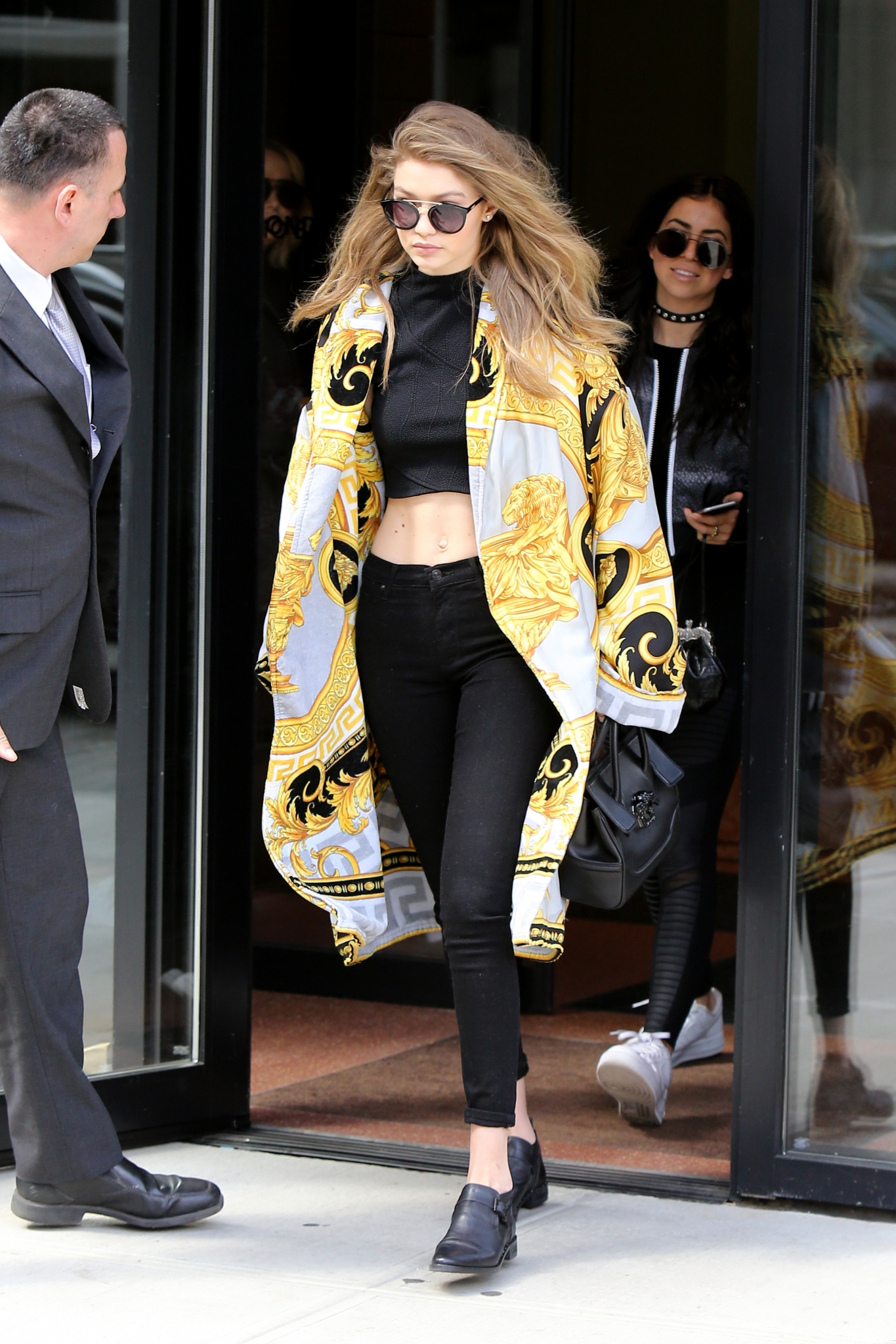 Gigi Hadid and her Versace bathrobe — The Very Simon G