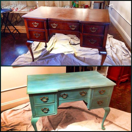 AH B&A Desk in Vintage Affliction