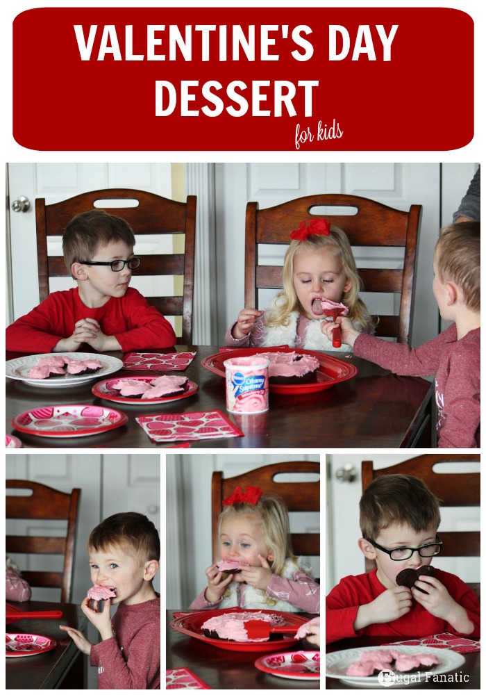 Want a fun and delicious recipe for Valentine's Day that your kids can not only help bake, but also eat? Try these easy heart-shaped Valentine's Day brownies!