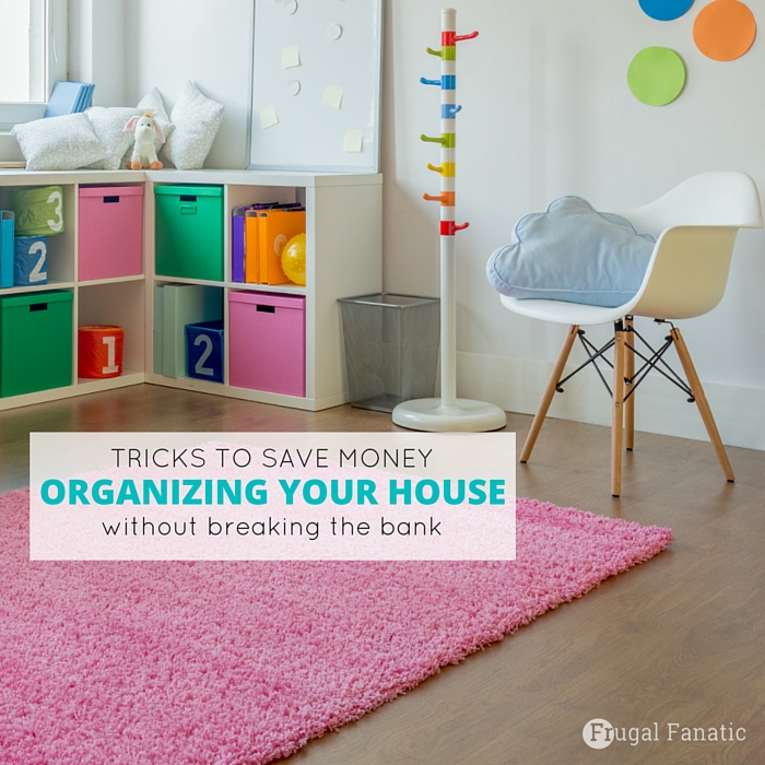 Want to organize your home without breaking the bank? Don't waste money buying new organizing gadgets. Check out these tricks to save money organizing your house using items you already laying around. #1 is so simple! 