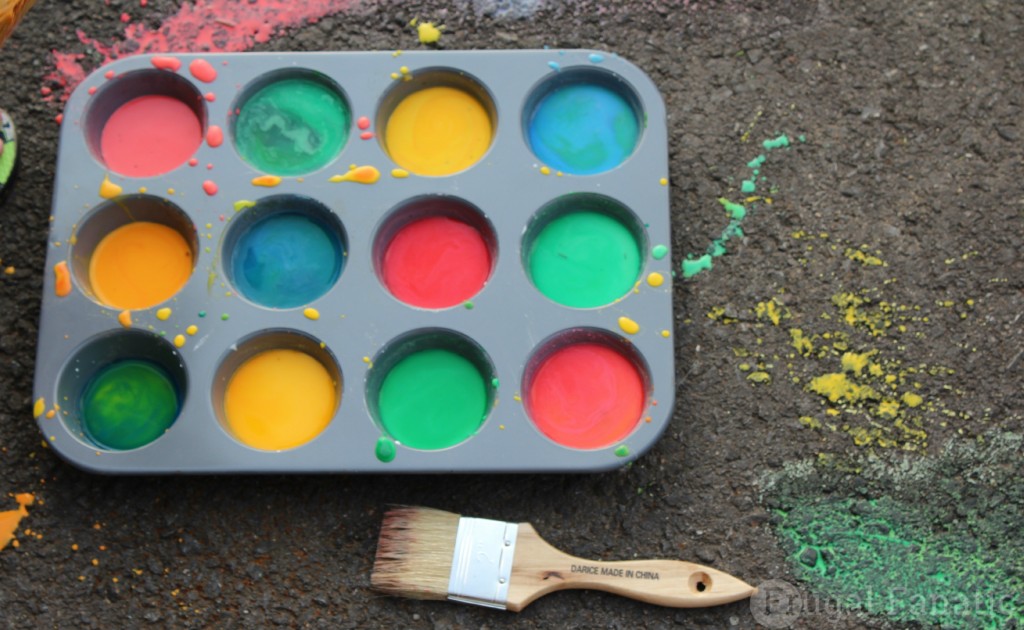 DIY Crafts – Washable Sidewalk Paint