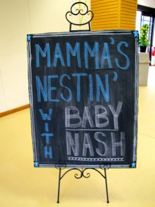 Nest chalkboard