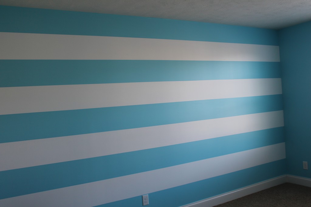painting stripes on walls