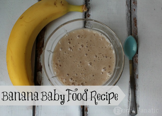 How To Make Banana Baby Food