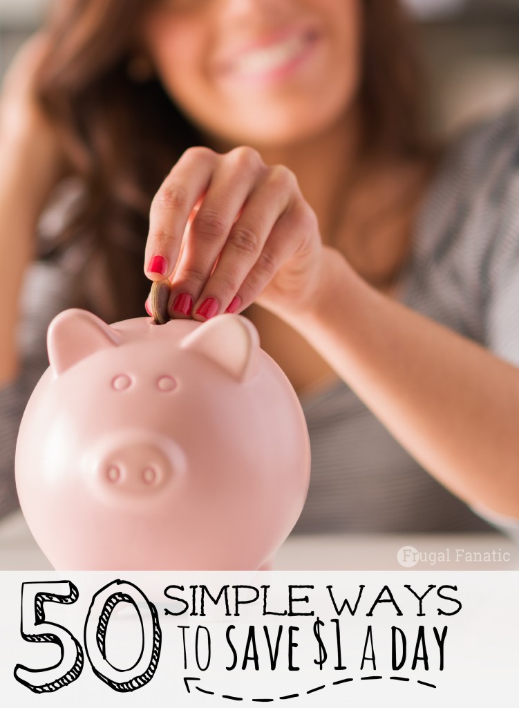 Saving a little bit of money each day can really add up in the long-run. Find out how you can save $1 a day to help increase your savings account.