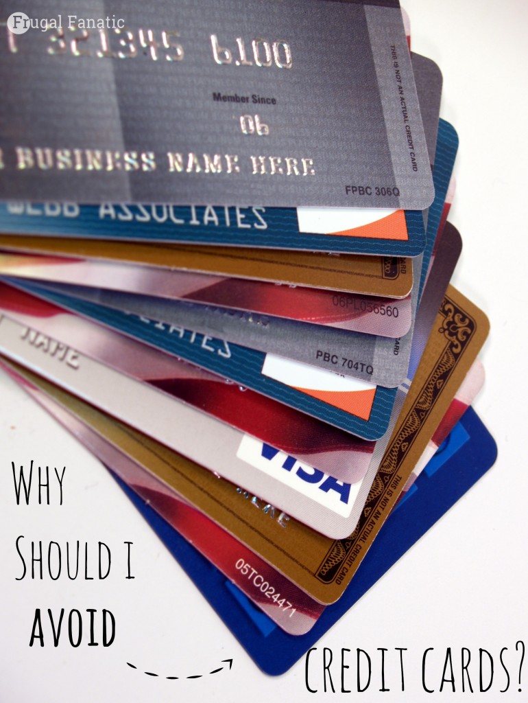Why to avoid credit cards