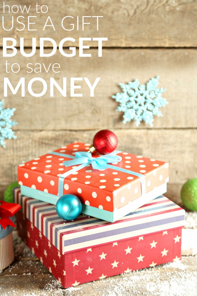 Having a set amount of money that you spend on gifts and a budget to save money will help you have money saved for all your parties and events for the year.