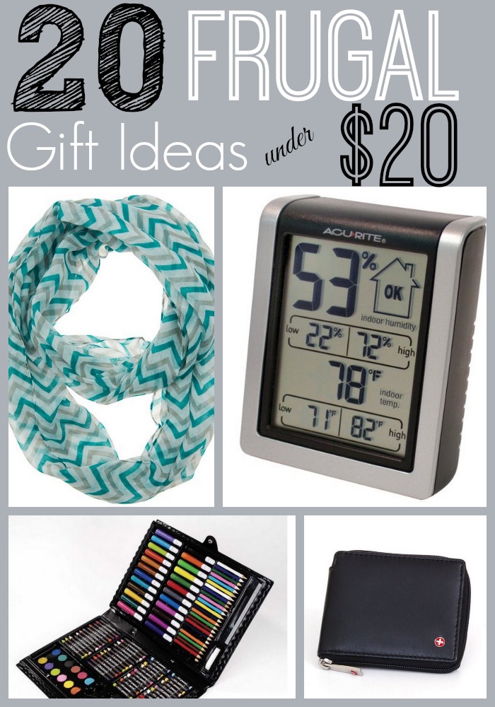 20 Frugal Gift Ideas Under $20