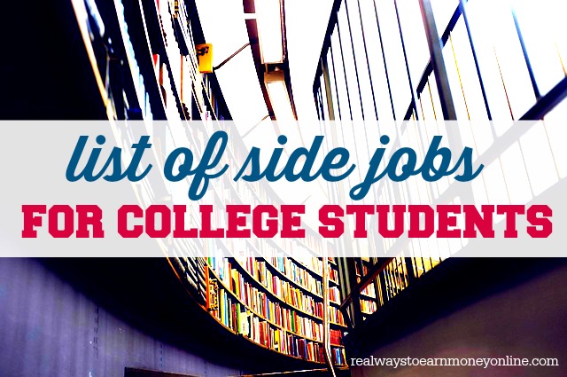 Side Jobs for College Students