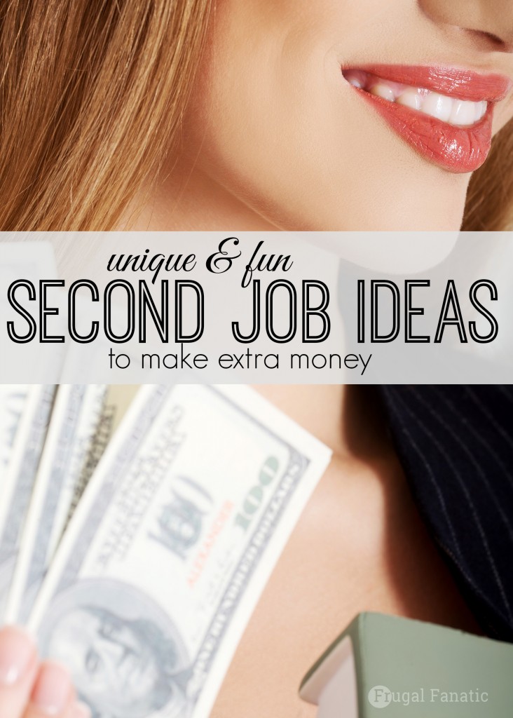 Have you ever tried coming up with second job ideas to make extra money? Everyone struggles financially from time to time and sometimes the solution is to take on a second job. You can budget your money, scrimp and save but sometimes it is just not enough. Take a look at this unique list of second job ideas