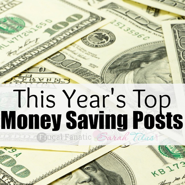 Top 10 Money Saving Posts of This Year