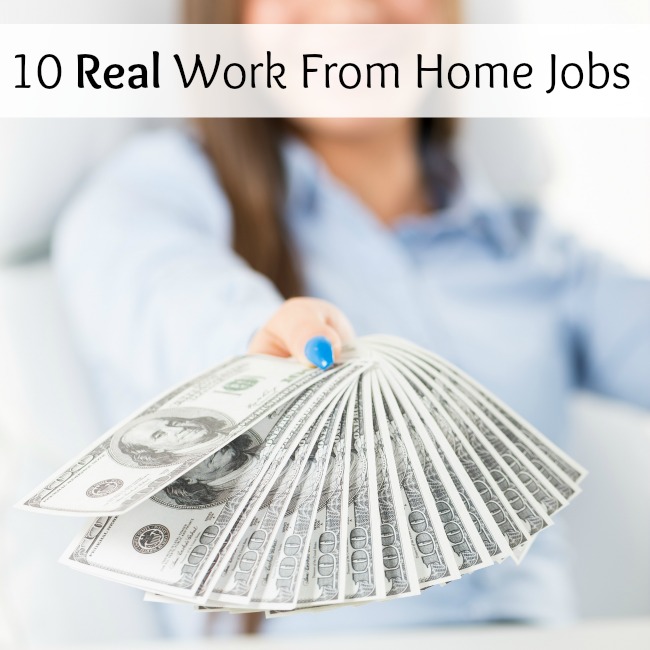 Take a look at these 10 real work from home jobs to earn extra money!