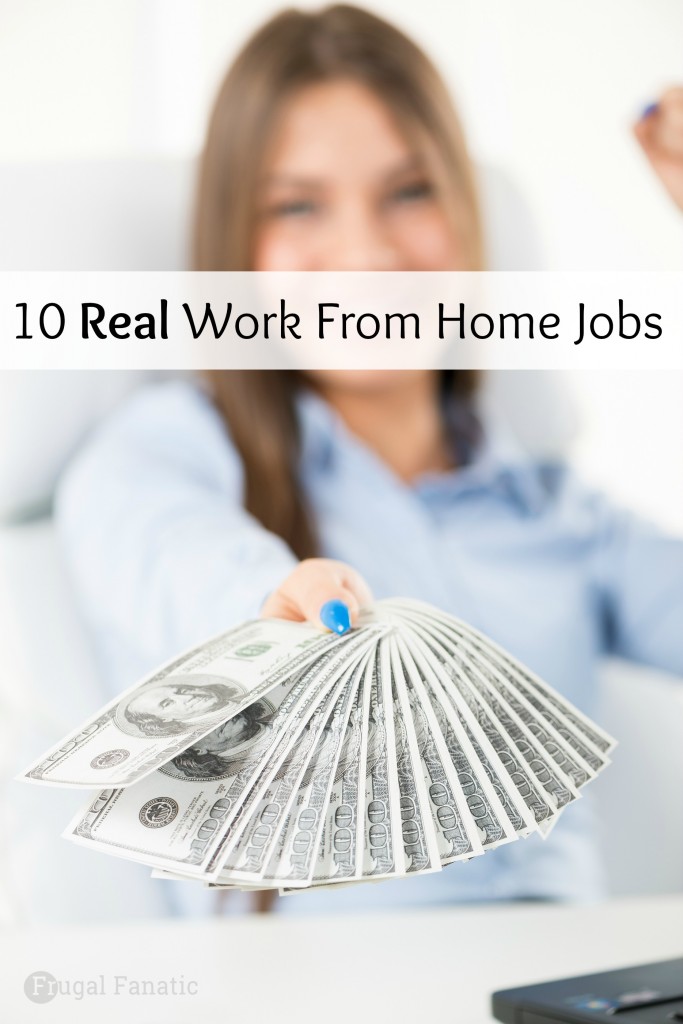 Take a look at these 10 real work from home jobs to earn extra money!
