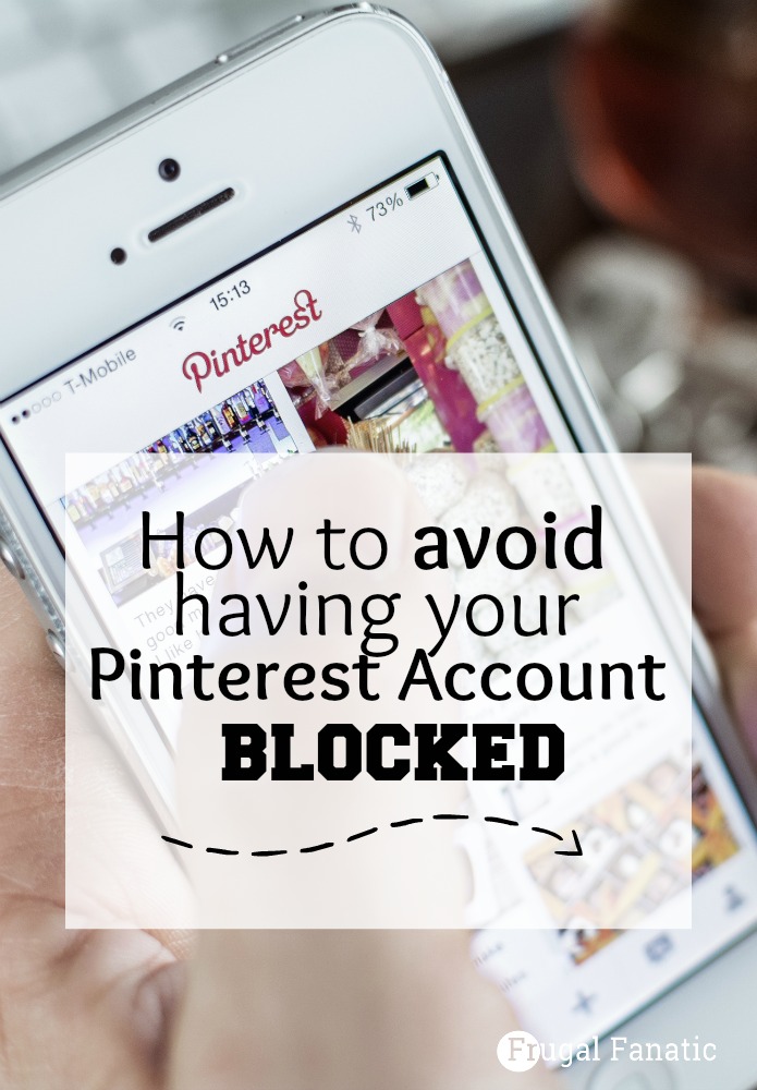 How to avoid getting your Pinterst account blocked