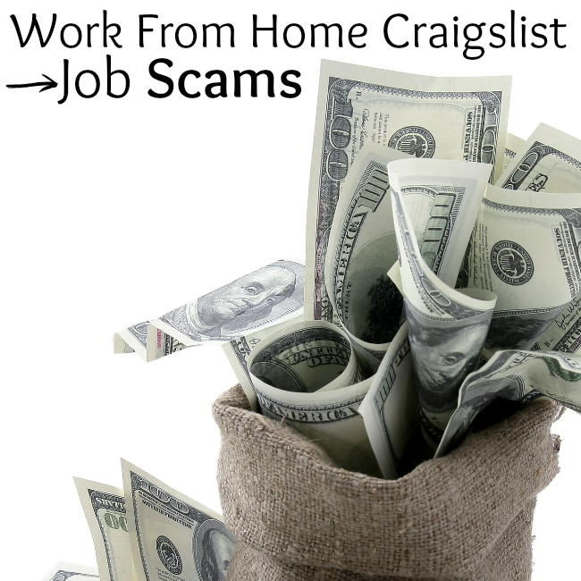 Be sure to read about these tips about Work from Home Craigslist Job Scams before applying to a job listing.