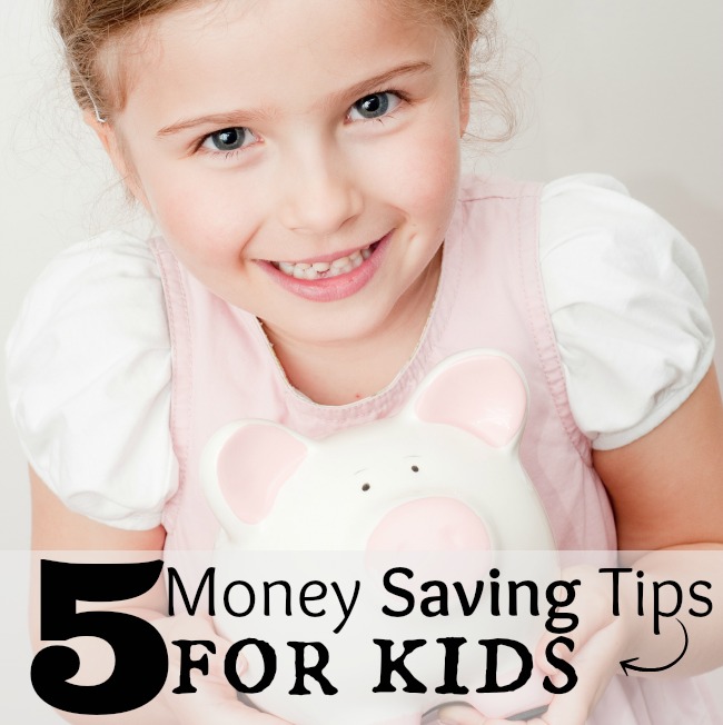 Do you want to start teaching your kids about money? Read these 5 Money Saving Tips for Kids to get started today!