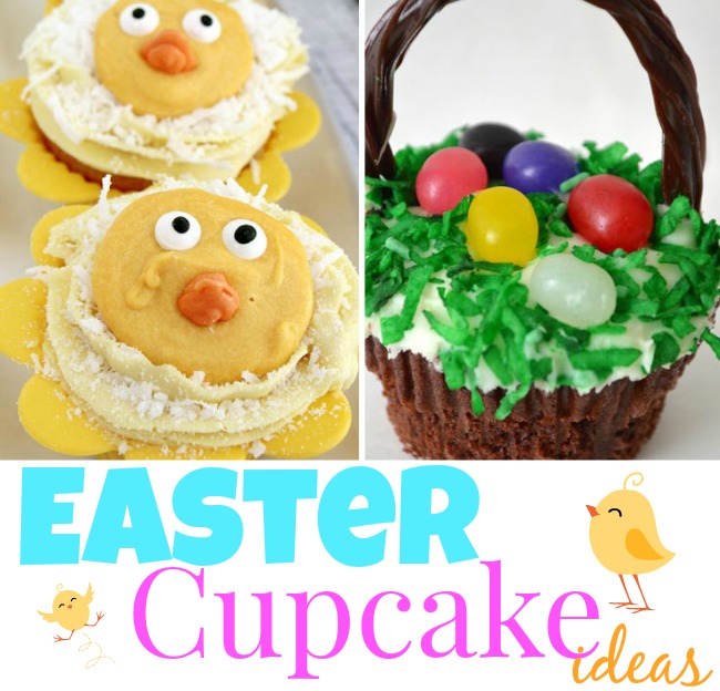 Try these 10 yummy Easter Cupcake Ideas!
