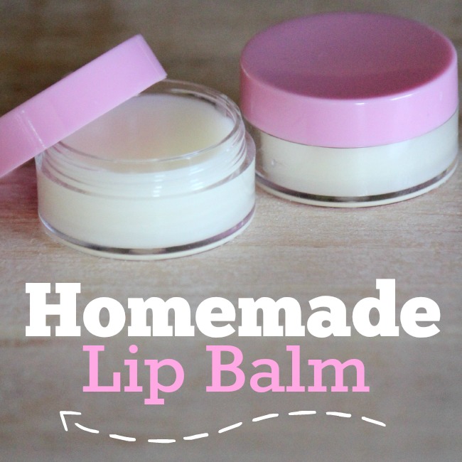 Save money by making your own homemade lip balm.