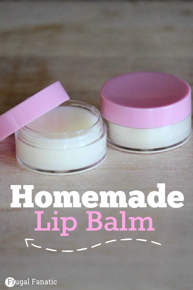Save money by making your own homemade lip balm.