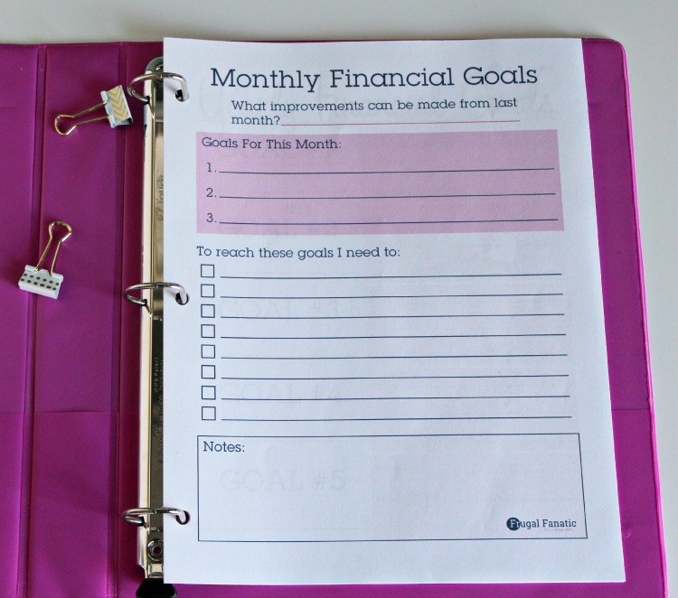 Organize your finances and figure out where you money is going each month.