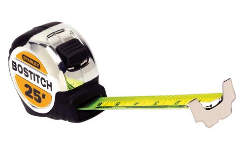 Bostich 25 tape measure with hook