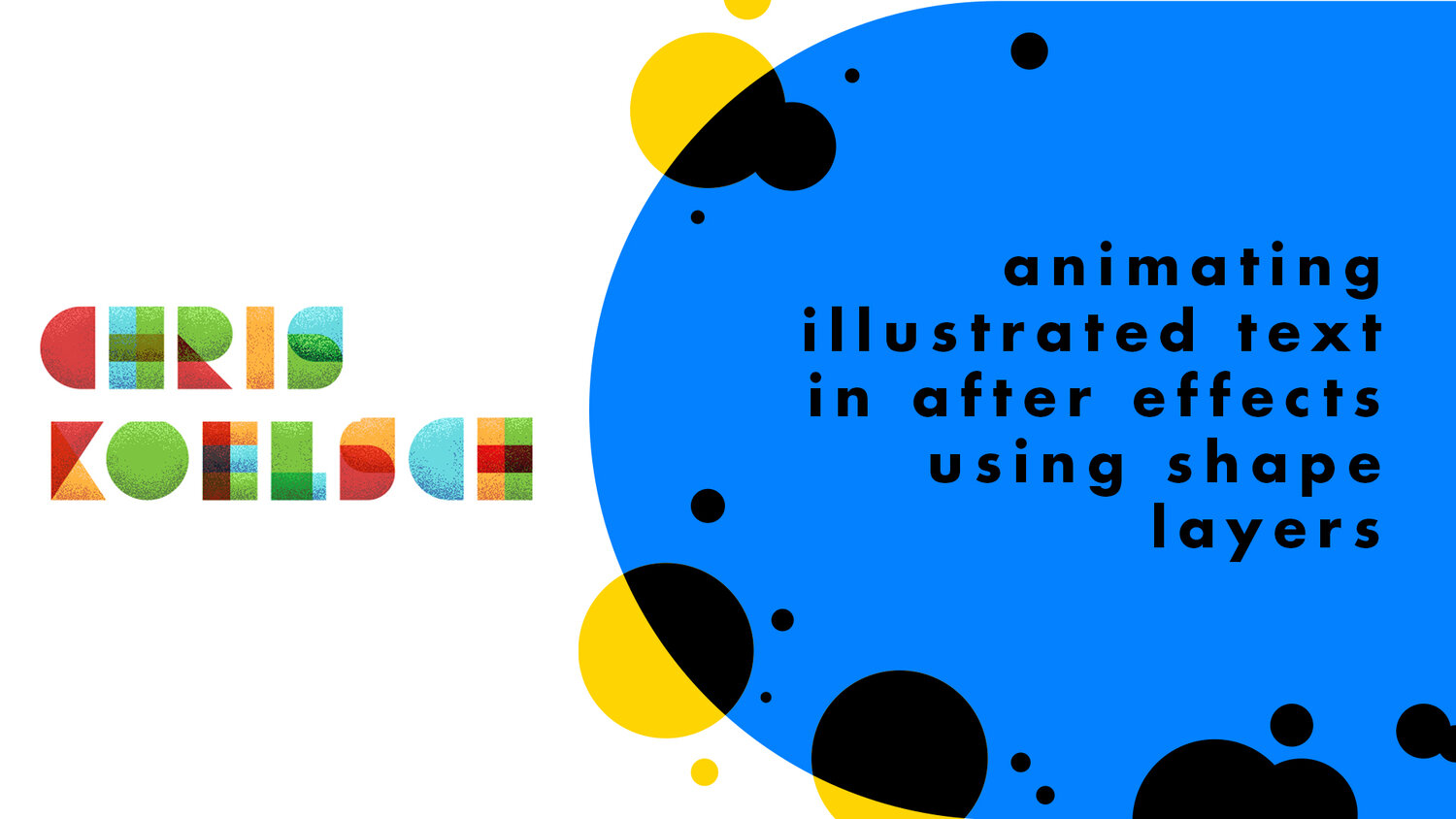 Animating Text using Shape Layers — This 'n That studio