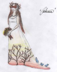 "Autumn" Dress Sketch | Sense & Sensibility Patterns
