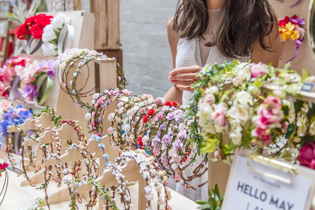 k is for kani etsy melbourne market 2015 floral headpieces flower crowns 4
