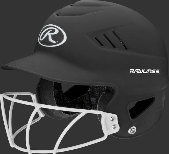 Rawlings Coolflo Batting Helmet with Faceguard 
