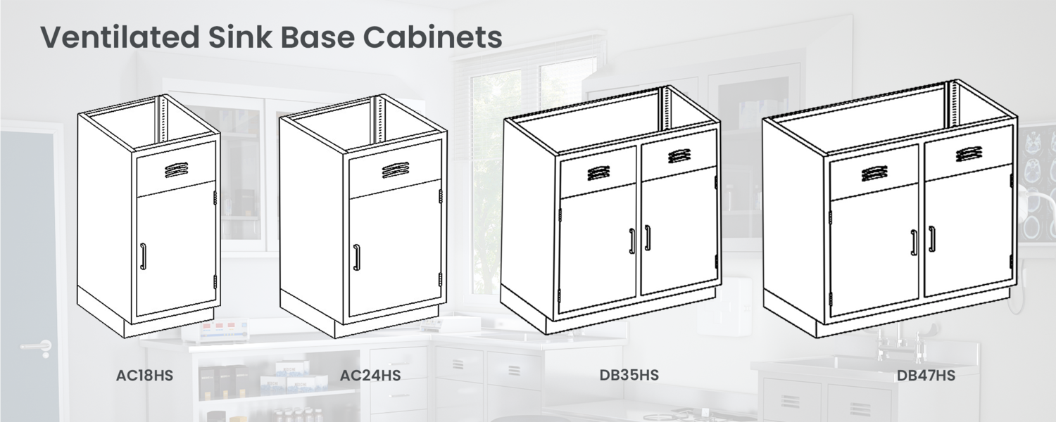 Stainless Steel Sink Cabinet for Medical Casework — Blickman