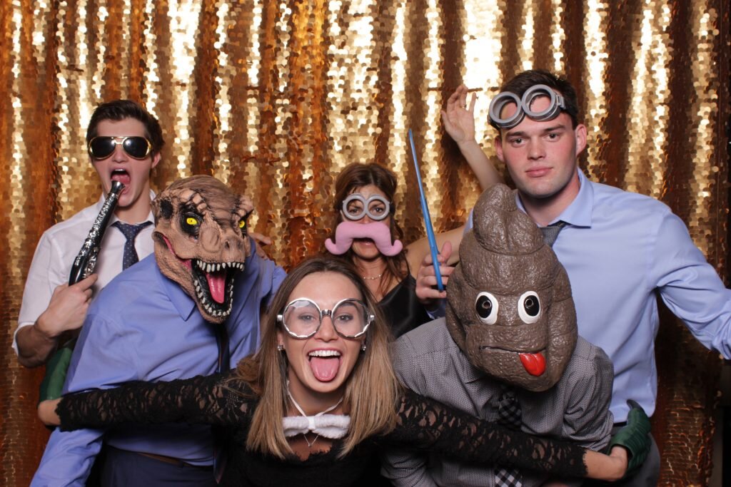 guests have a good time in this photo booth party in Calgary