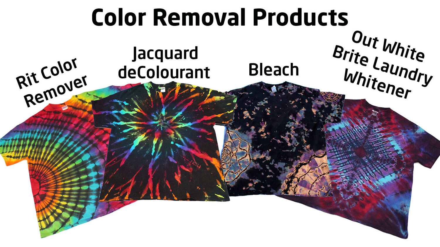 Discussion Of Color Removers For Reverse Dye Tie Dye Shirts — Fun