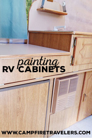 Painting Rv Cabinets In Our 1999 Palomino Stallion Campfire