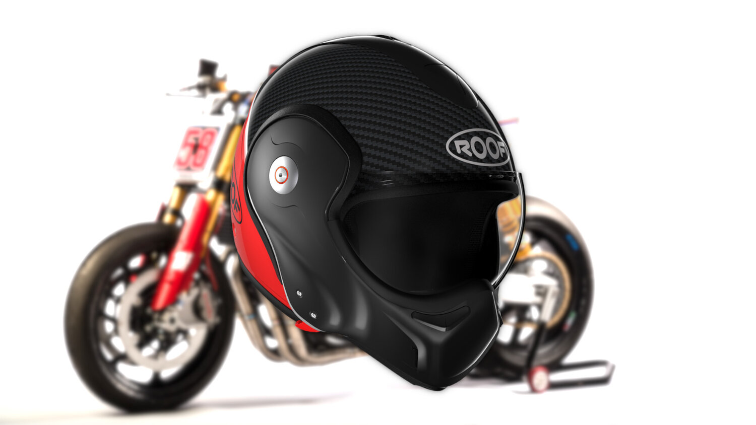 ROOF casque moto modulable integral roof BOXXER Taille S