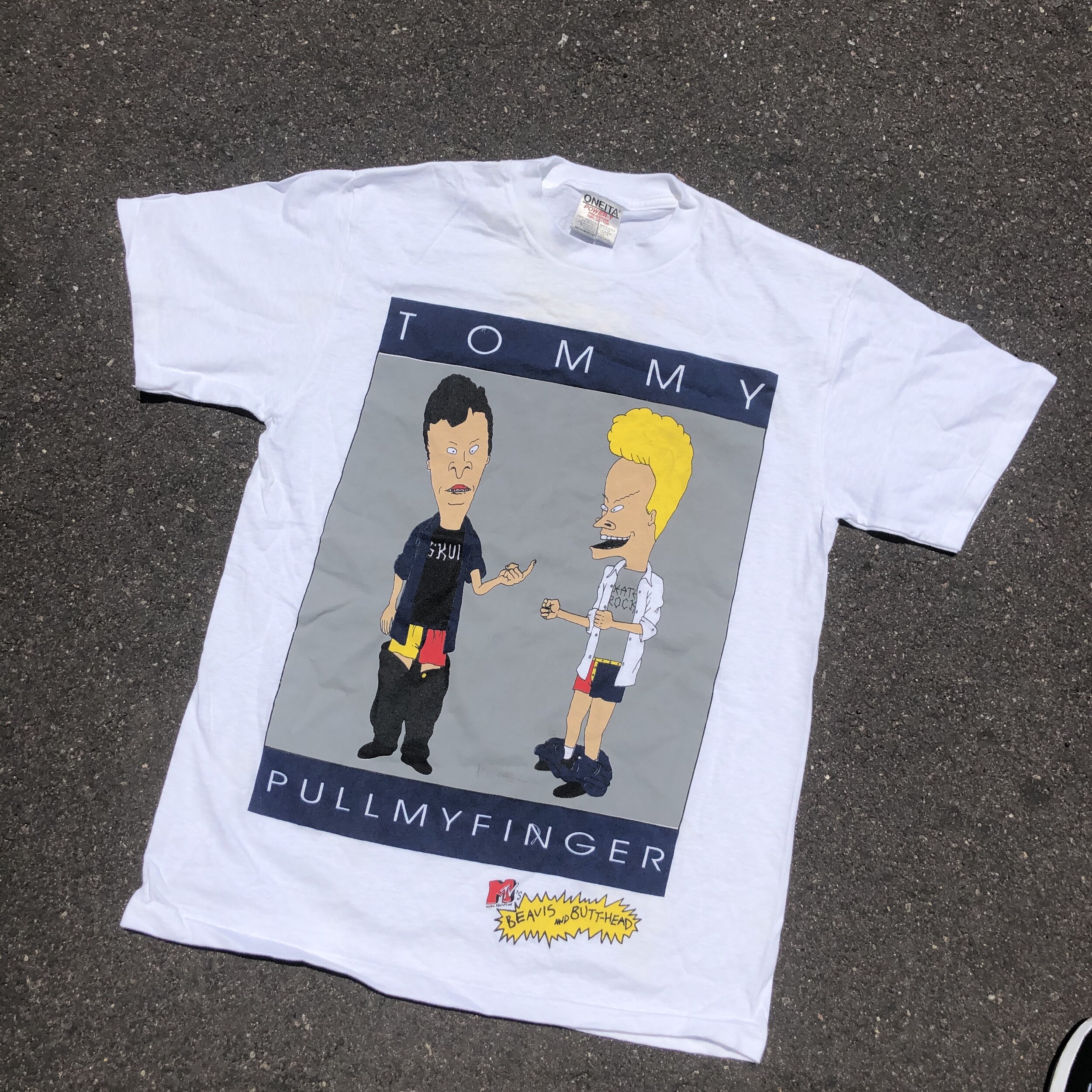 tommy pull my finger t shirt