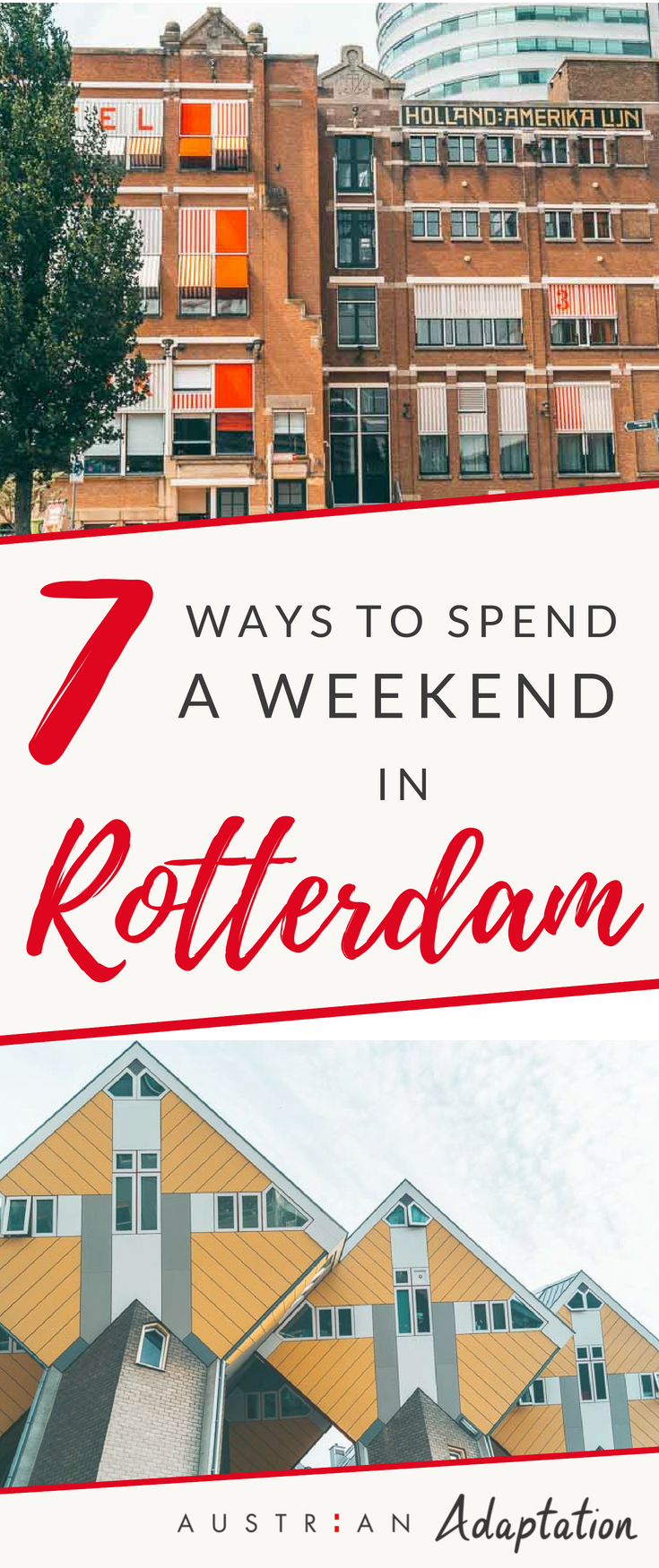 Weekend City Break Rotterdam