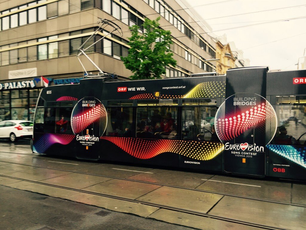 Eurovision tram