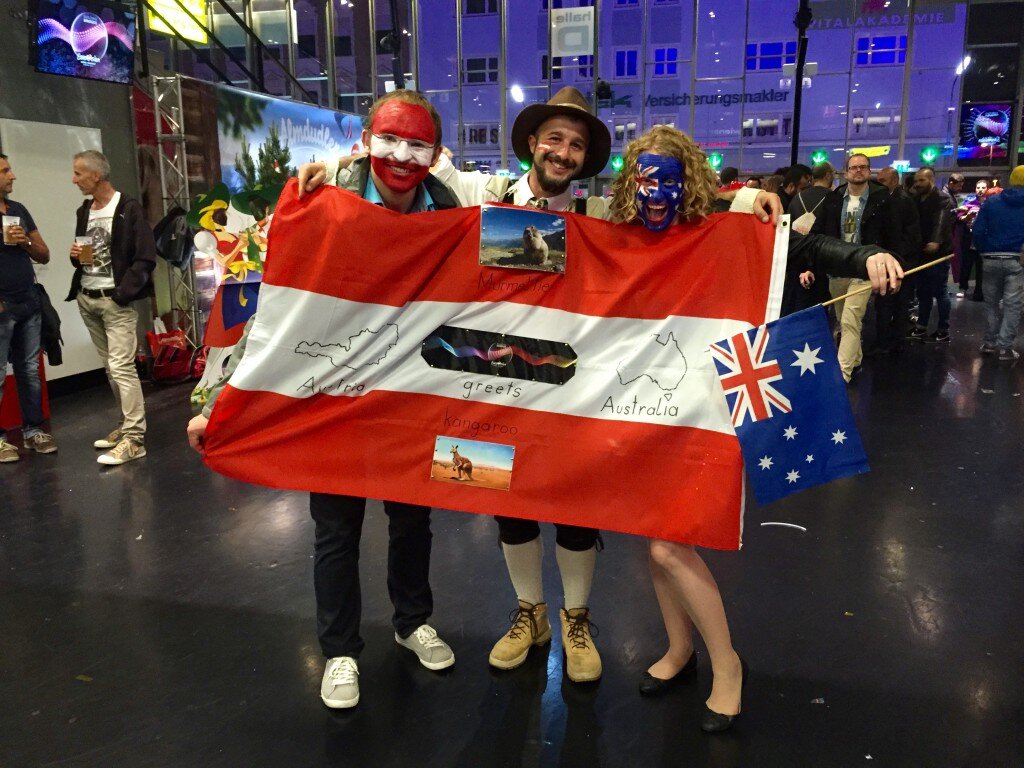 Austria welcome Australia