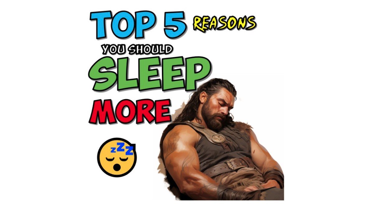 😴5 Reasons You Should Sleep More — Team3dalpha