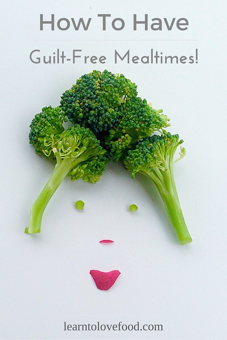 broccoli food face, guilt-free mealtimes