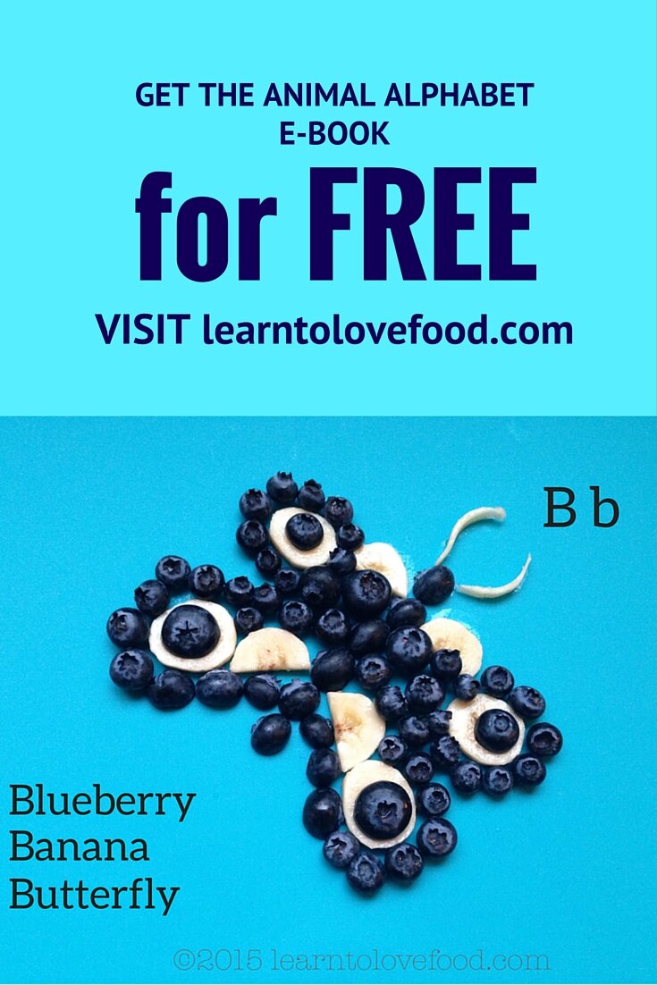 blueberry banana butterfly