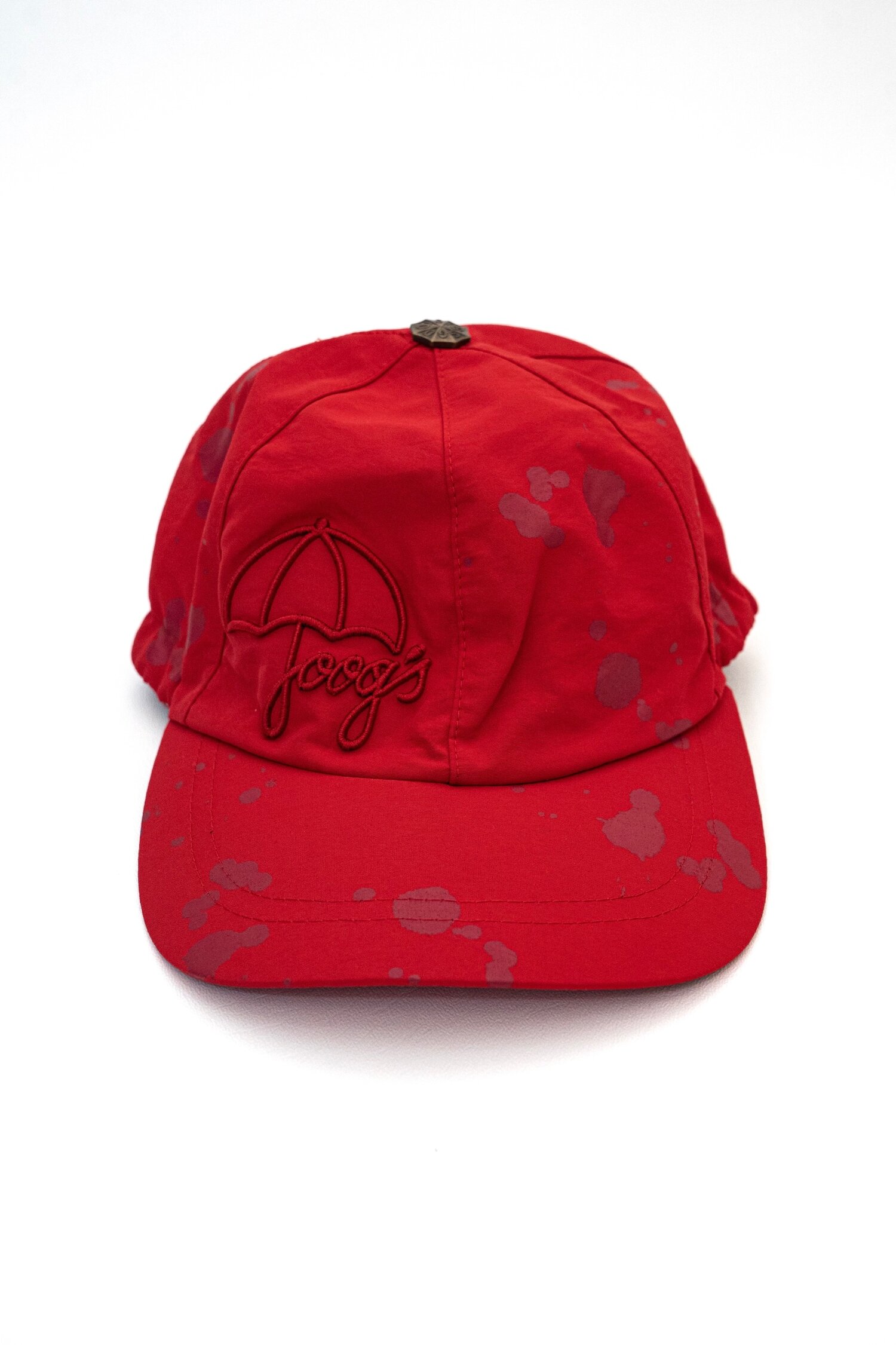 Joogs Logo Water Repellent Baseball Cap JOOGS — (Red)