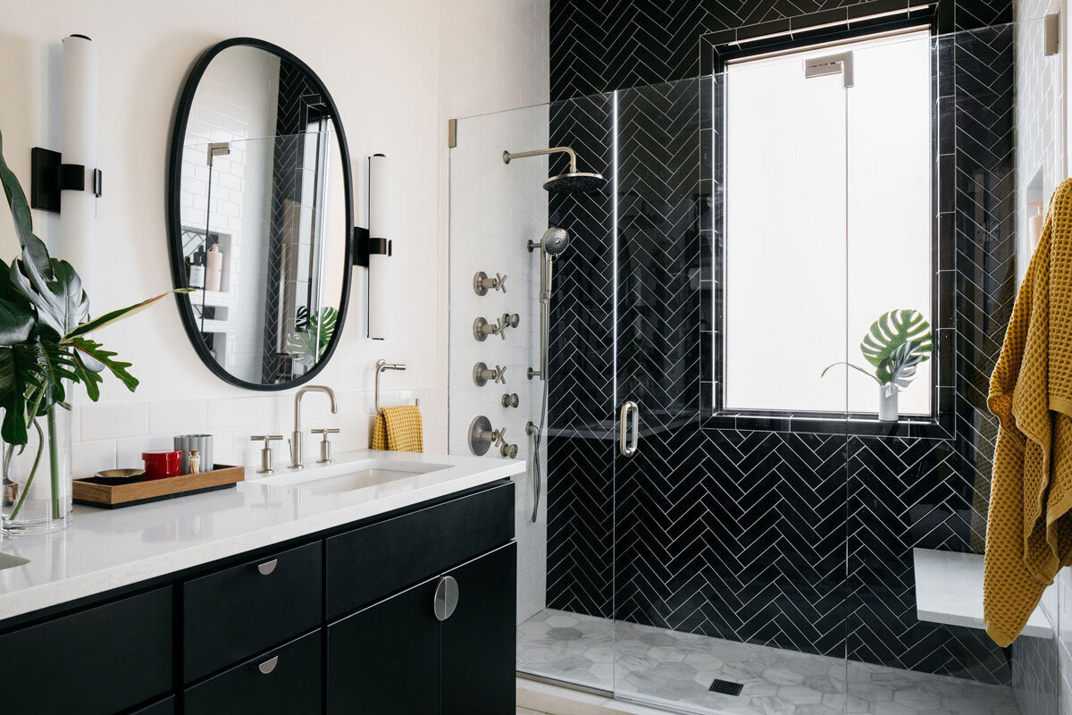 5 black tile bathroom ideas for a stylish room 