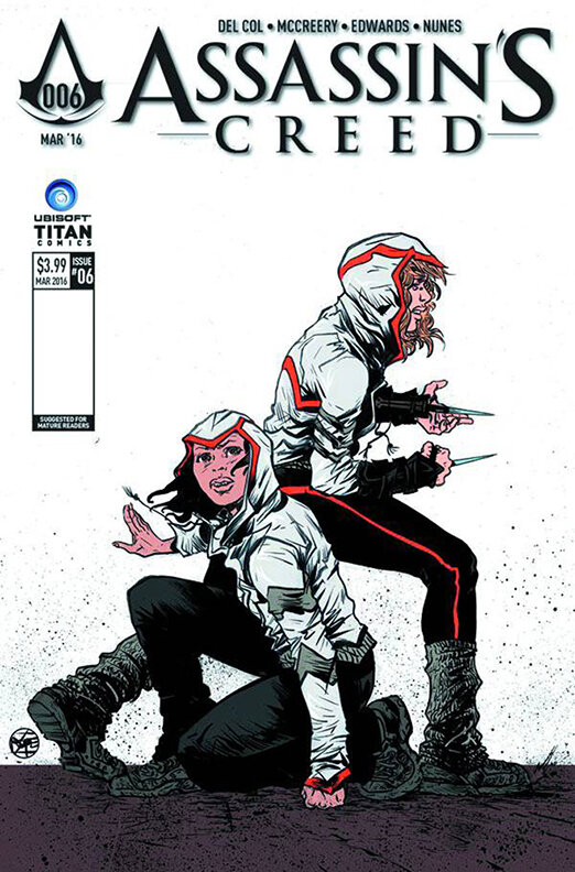 Assassin's Creed #6 Cover (Paul Pope)