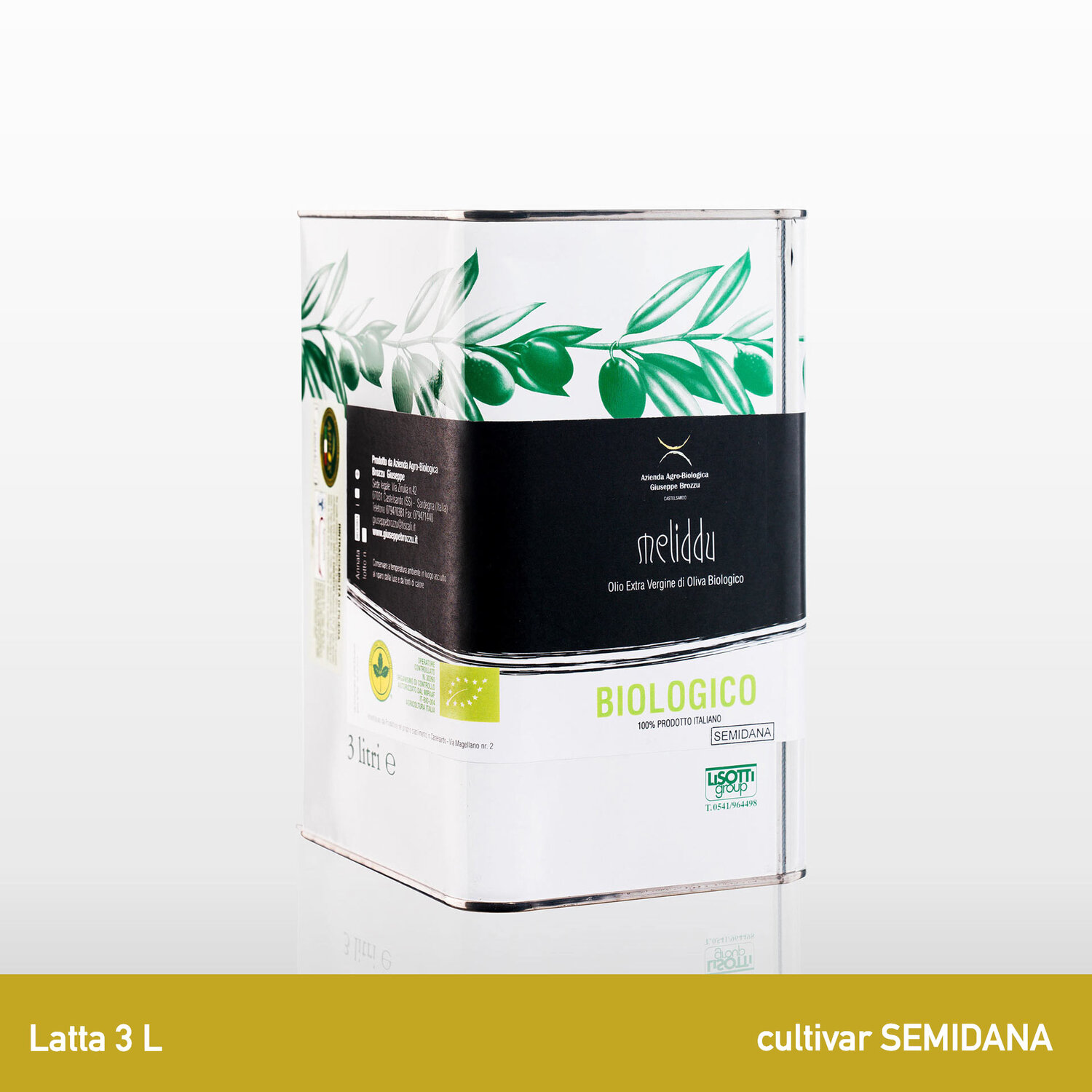 Lattina LT 5 Piandisco' Olio extra vergine di oliva 100% Prodotto Italia  RACCOLTO 2023-2024 – Sordi Giuseppe & Figli S.r.l