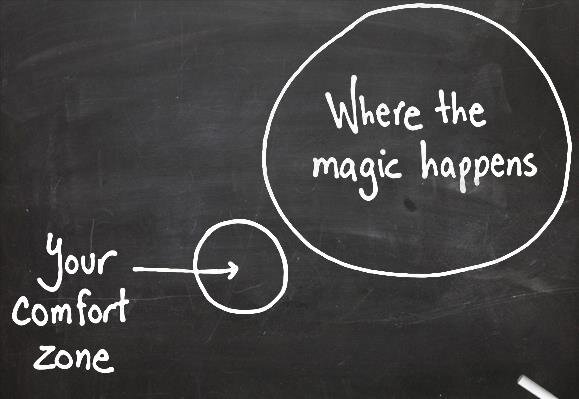 Disrupt HR: Magic happens outside of your comfort zone.